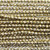 PYRITE BRONZE COATED 2mm Faceted Beads
