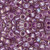 Toho AIKO 11/0 Seed Beads PANSY-LINED CRYSTAL RAINBOW