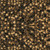 Toho Treasure 11/0 GOLD-LINED FROSTED CRYSTAL Seed Beads