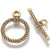 TOGGLE CLASP-Elegant Ring-22x17.5mm Antique Gold Plated