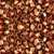 Toho HEXAGON 8/0 Seed Beads GOLD LUSTERED AFRICAN SUNSET
