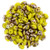 2-Hole SUPERDUO 2x5mm Czech Glass Seed Beads APOLLO OPAQUE YELLOW