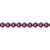 Preciosa Crystal Bicone Beads 4mm AMETHYST