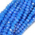 Chinese Crystal Rondelle Beads 3x2mm BLUE TURQUOISE AB