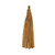 Leather Cord Small SADDLE BROWN Nappa Leather Tassel