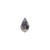 Preciosa Crystal Teardrop Pendant 6x10mm VALENTINITE