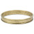 NUNN DESIGN Channel Bangle Bracelet Antique Gold Plated Brass