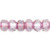 Czech Glass Beads Gemstone Rondelles COPPER LT SAPPHIRE 5x3mm