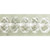 Czech Glass Beads Gemstone Rondelles CRYSTAL 11x7mm