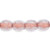 Czech Glass FIREPOLISH Beads 4mm LT SAPPHIRE COPPER LINED