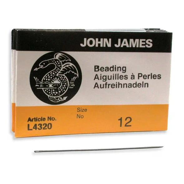 ENGLISH Beading Needles Size#12 -51x0.33mm