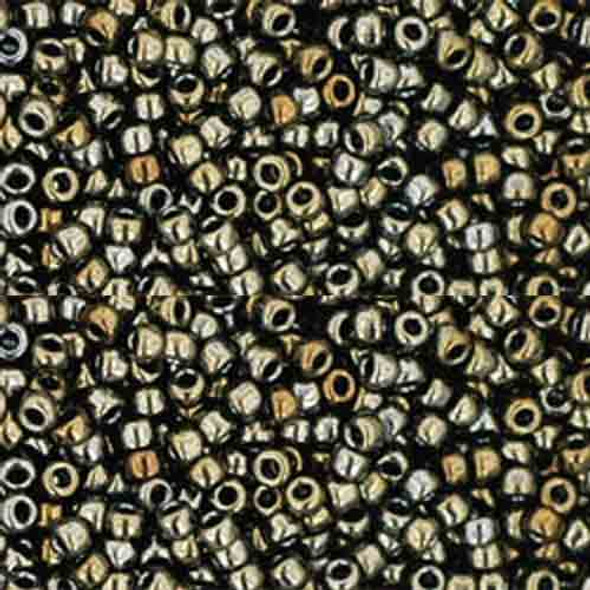 SIZE-11 #83 METALLIC IRIS BROWN Toho BEADS