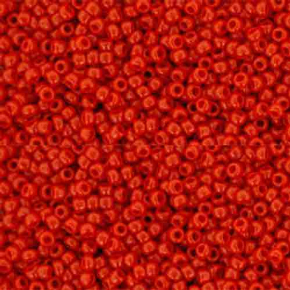 SIZE-11 #45 RED PEPPER OPAQUE Toho BEADS