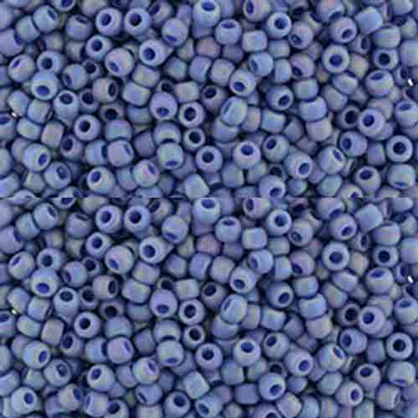 SIZE-11 #2636F SOFT BLUE SEMI GLAZED RAINBOW Toho BEADS