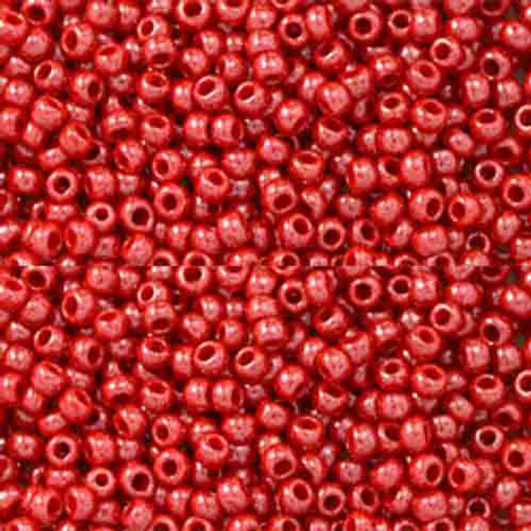 SIZE-11 #125 CHERRY OPAQUE LUSTER Toho BEADS