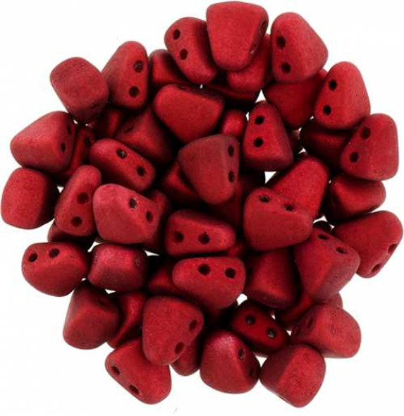 Nib-Bit Beads Metalust Matte Lipstick Red 
