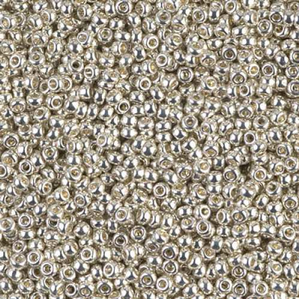 SIZE-15 #1051 SILVER GALVANIZED Miyuki Round Seed Beads