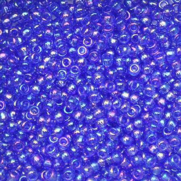 SIZE-8 #178 SAPPHIRE RAINBOW Toho Round Seed Beads