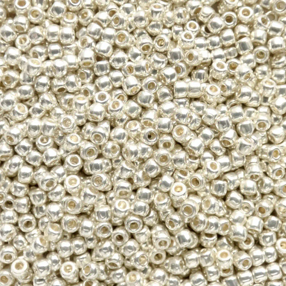 SIZE-8 #PF558 ALUMINIUM GALVANIZED PERMAFINISH Toho BEADS