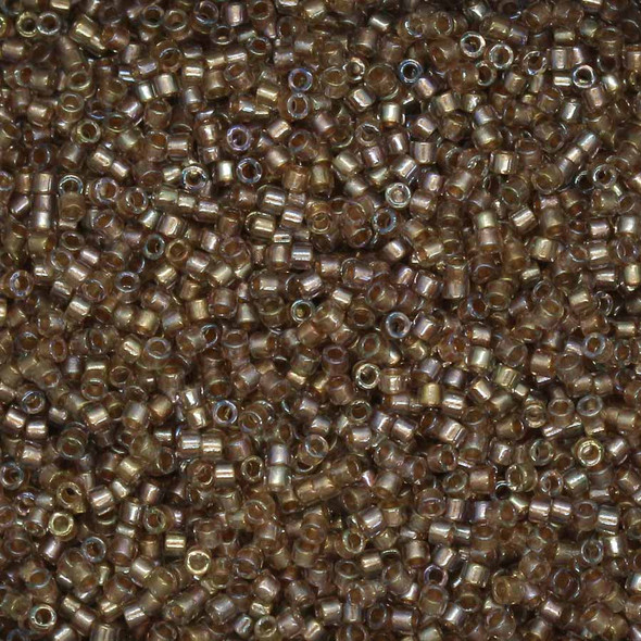 SIZE-11 #DB2396 INSIDE DYED MOTH Delica Miyuki Seed Beads SIZE-11 #DB2396 INSIDE DYED MOTH Delica Miyuki Seed Beads