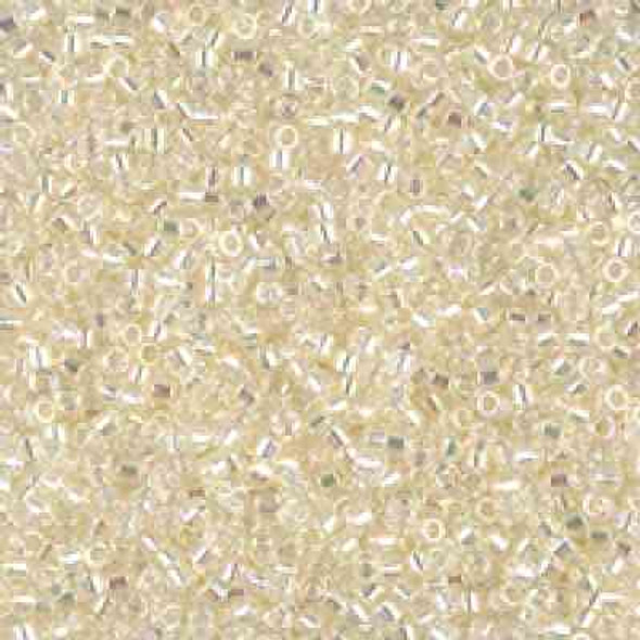 SIZE-11 #DB0109 CRYSTAL IVORY GOLD LUSTER Delica Miyuki Seed Beads