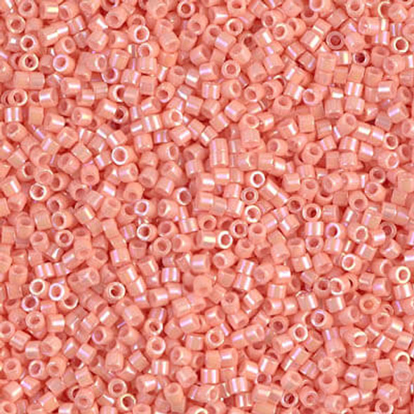 SIZE-11 #DB0207 OPAQUE TEA ROSE LUSTER Delica Miyuki Seed Beads