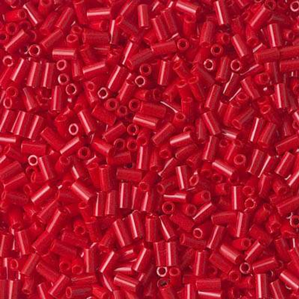 Miyuki Bugle Beads 3mm OPAQUE RED