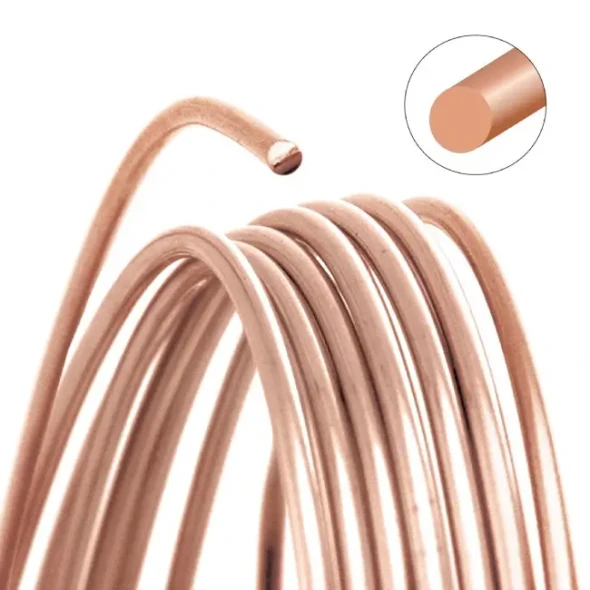 ROSE GOLD PLATED BeadSmith Craft Wire 24 Gauge
