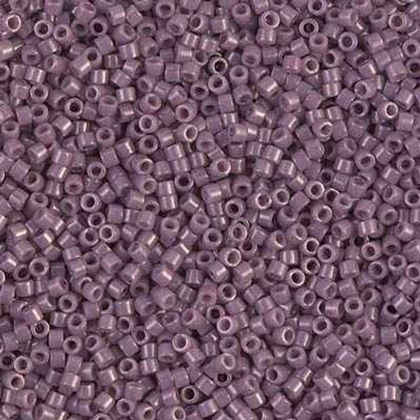 SIZE-11 #DB0265 OPAQUE MAUVE LUSTER Delica Miyuki Seed Beads