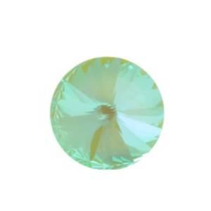 Krakovski Crystal Rivoli 12mm PERIDOT Delite Fireglow