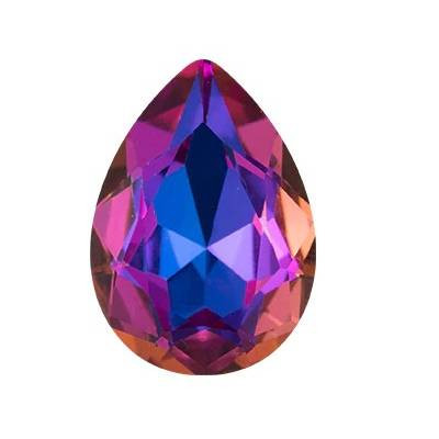 Krakovski Crystal Tear Drop 10x14mm VIOLET BLUE