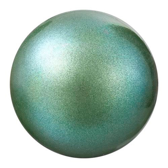 Preciosa Maxima 6mm Round PEARLESCENT GREEN Glass Crystal Pearl