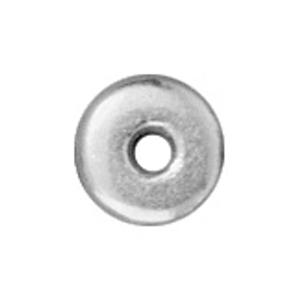 TierraCast HEISHI-Disk Spacer 5mm-Silver Plated