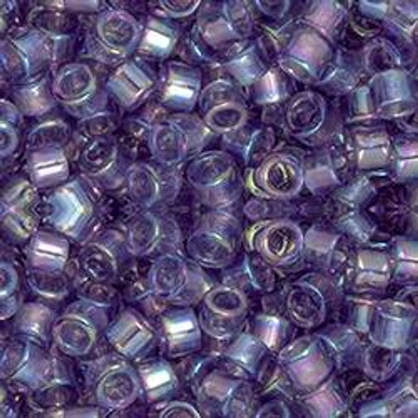 Toho AIKO 11/0 Seed Beads TRANSPARENT SUGAR PLUM RAINBOW