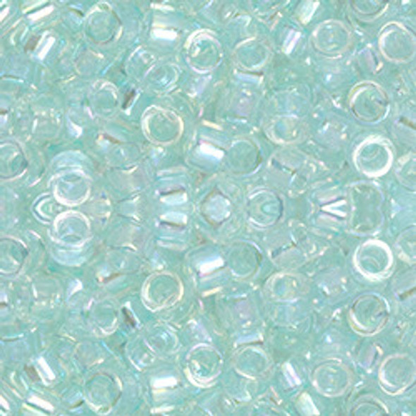Toho AIKO 11/0 Seed Beads TRANSPARENT BLUE FROST RAINBOW Toho AIKO 11/0 Seed Beads TRANSPARENT BLUE FROST RAINBOW