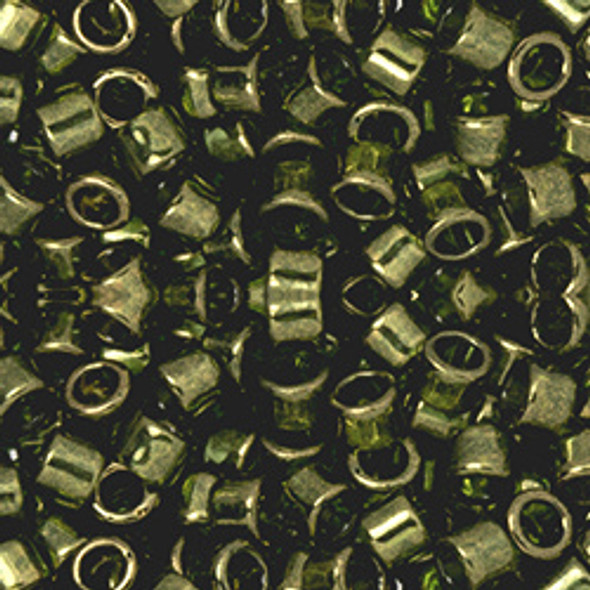 Toho AIKO 11/0 Seed Beads PRAIRIE GREEN GOLD LUSTER Toho AIKO 11/0 Seed Beads PRAIRIE GREEN GOLD LUSTER
