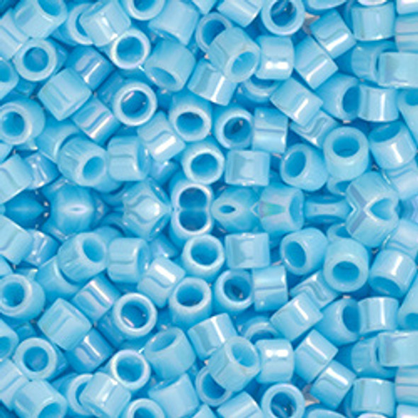 Toho AIKO 11/0 Seed Beads OPAQUE BLUE TURQUOISE RAINBOW