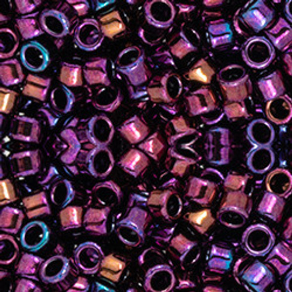Toho AIKO 11/0 Seed Beads HIGH-METALLIC DARK AMETHYST