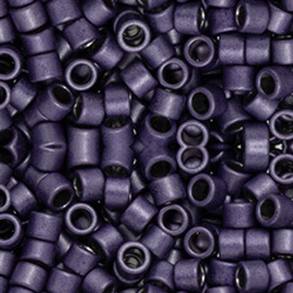 Toho AIKO 11/0 Seed Beads GALVANIZED MATTE PURPLE