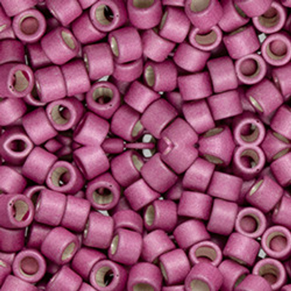 Toho AIKO 11/0 Seed Beads GALVANIZED MATTE ORCHID