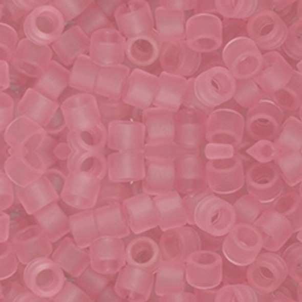 Toho AIKO 11/0 Seed Beads TRANSPARENT FROSTED FRENCH ROSE GOLD