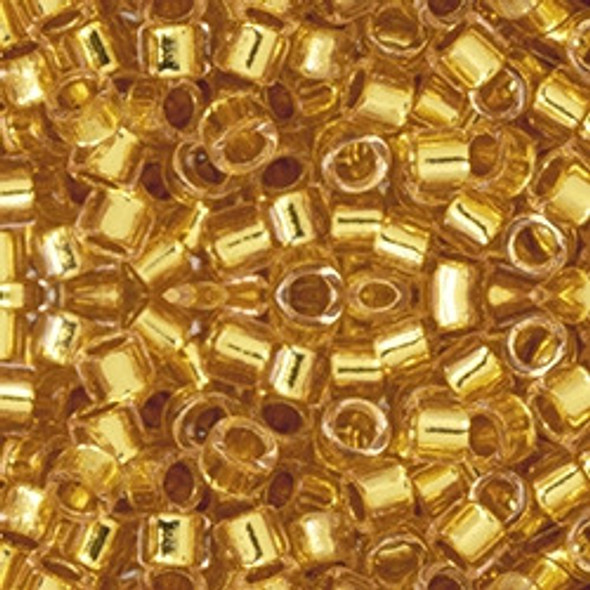 Toho AIKO 11/0 Seed Beads GOLD-LINED ROSALINE