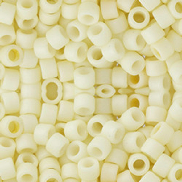 Toho AIKO 11/0 Seed Beads OPAQUE MATTE IVORY Toho AIKO 11/0 Seed Beads OPAQUE MATTE IVORY