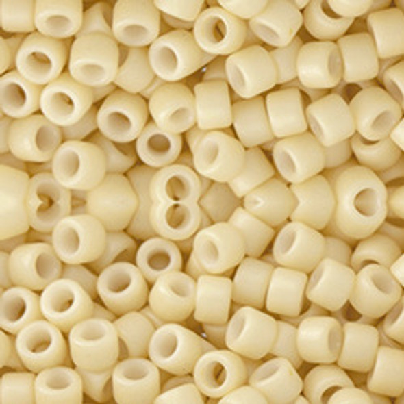 Toho AIKO 11/0 Seed Beads OPAQUE MATTE BONE