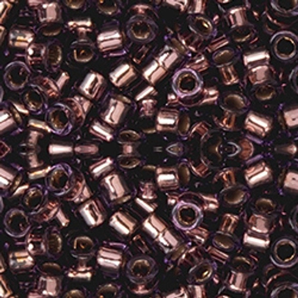 Toho AIKO 11/0 Seed Beads COPPER-LINED AMETHYST