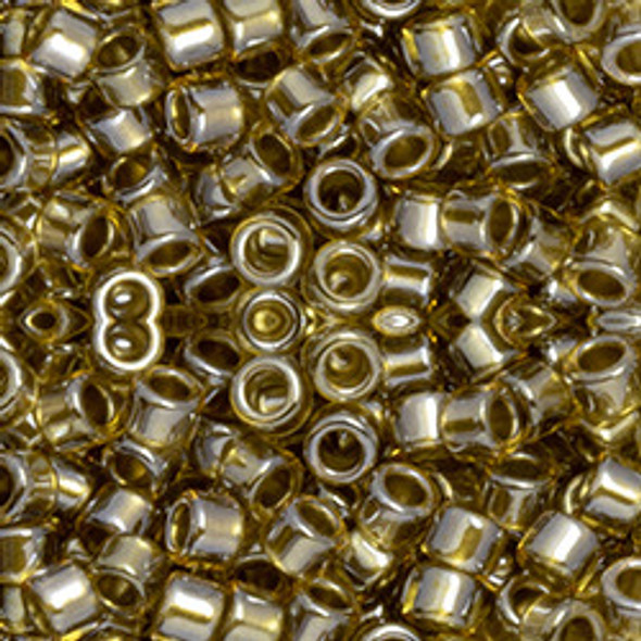 Toho AIKO 11/0 Seed Beads GOLD-LINED CHAMPAGNE