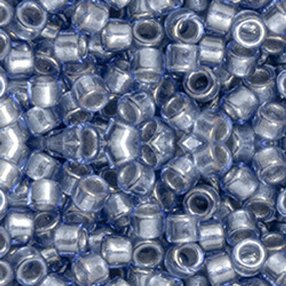 Toho AIKO 11/0 Seed Beads SILVER-LINED MONTANA BLUE