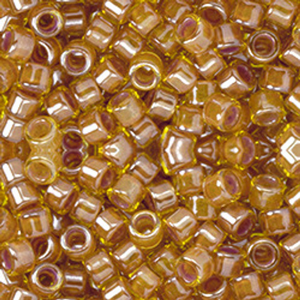 Toho AIKO 11/0 Seed Beads MARIGOLD-LINED JONQUIL