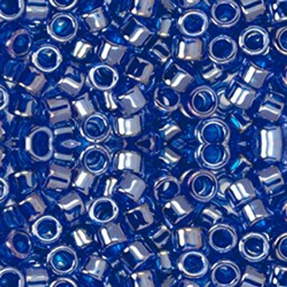 Toho AIKO 11/0 Seed Beads DK BLUE-LINED LT SAPPHIRE