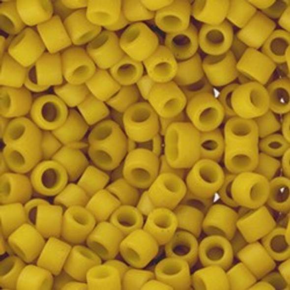Toho AIKO 11/0 Seed Beads OPAQUE MATTE CARMEL Toho AIKO 11/0 Seed Beads OPAQUE MATTE CARMEL